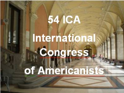 54 Congreso Americanistas. Viena. 2012.