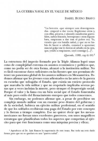 “La guerra naval en el valle de México”. Estudios de Cultura Nahuatl, Universidad Nacional Autónoma de México, nº 36, 2005: 199-223.