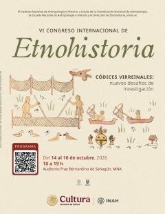 VI Congreso Internacional de Etnohistoria. Ciudad de México (México). 2026.